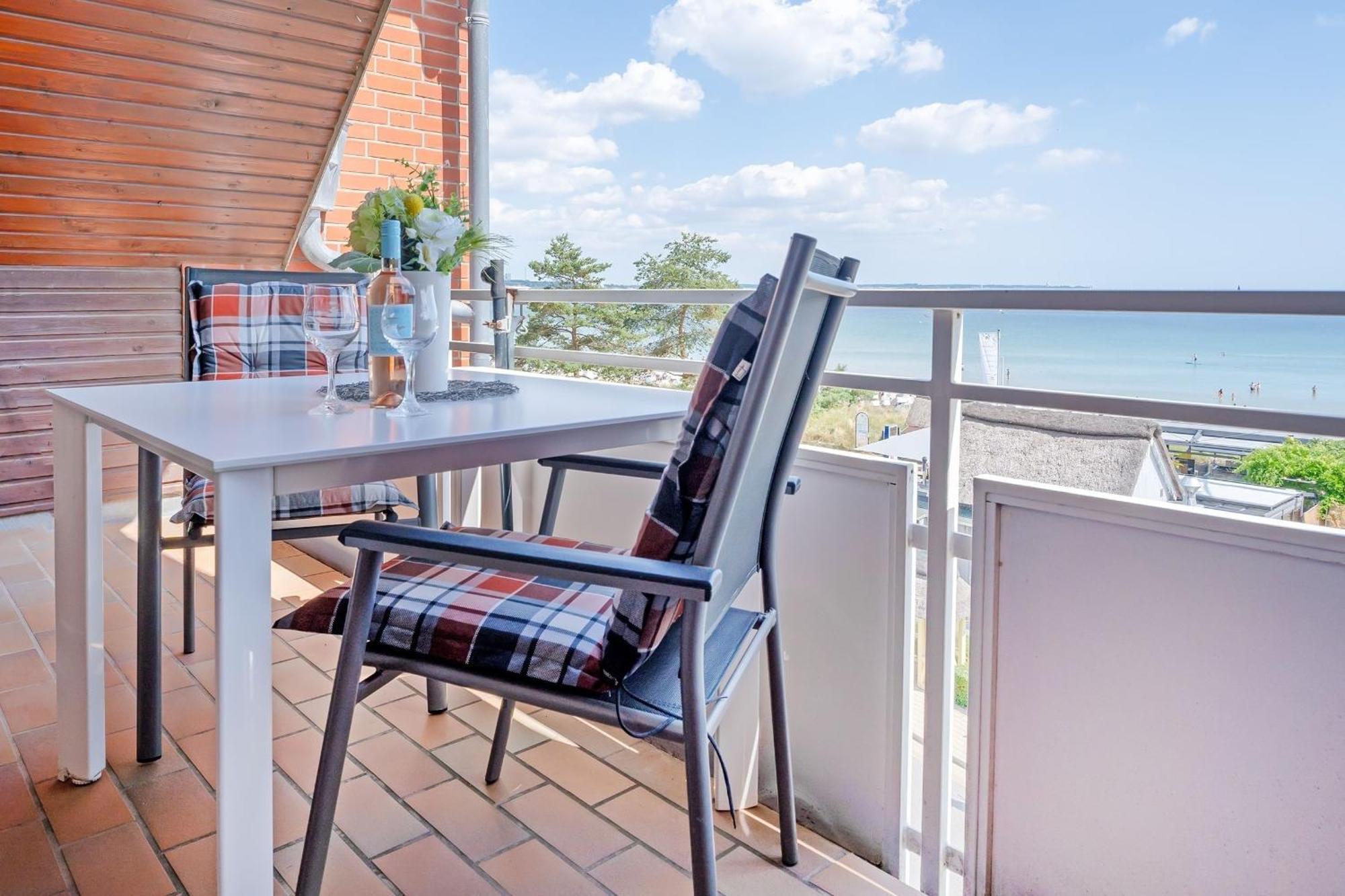 Strandburg Ostseeblick Scharbeutz Exterior foto